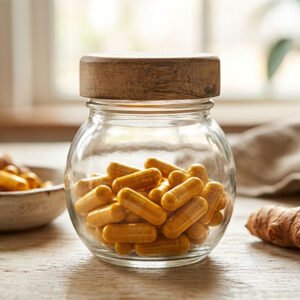 Organic Turmeric Capsules – 60 Count