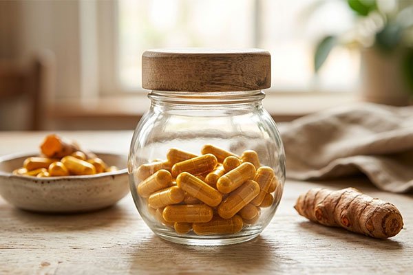 Organic Turmeric Capsules – 60 Count